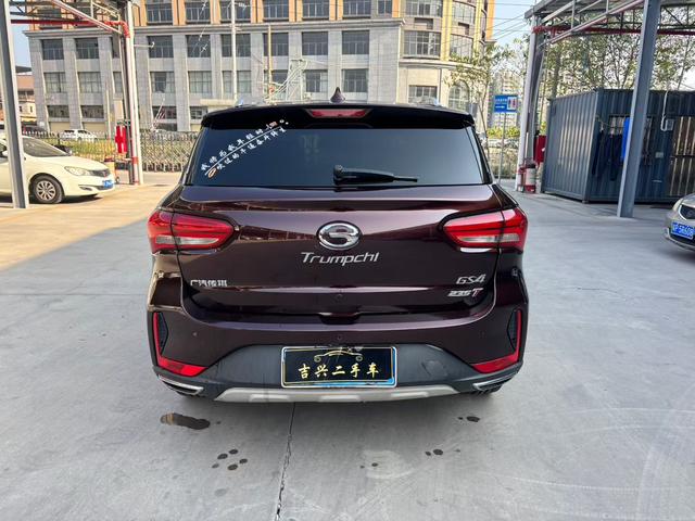 Certificated Used GAC Trumpchi GS4 2018 Model 235T Automatic Two-Wheel Drive Luxury Intelligent Connectivity Million Anniversary Edition